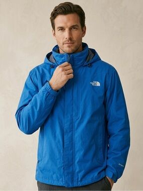 The North Face HyVent Waterproof Jacket Men’s Size XL Blue